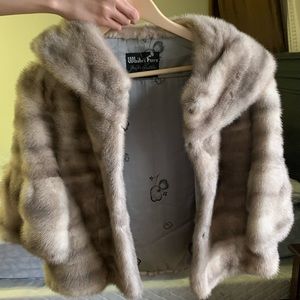 Grey mink coat/stole